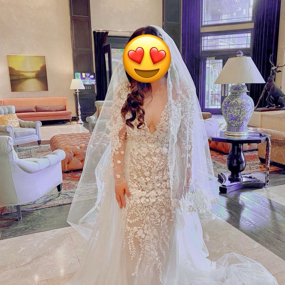 Ethereal wedding gown